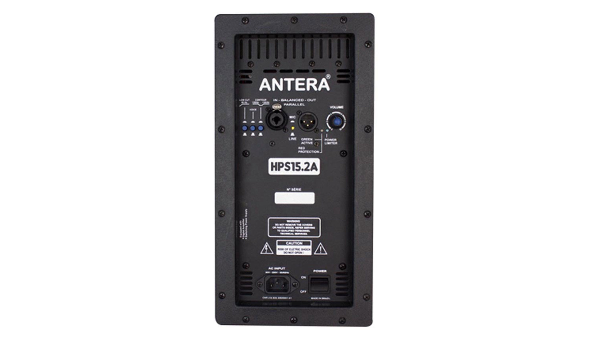 CAIXA ATIVA HPS15.2A ANTERA - CAIXA DE SOM ANTERA HPS 15.2A ATIVA PROFISSIONAL - FOTO ADICIONAL 1