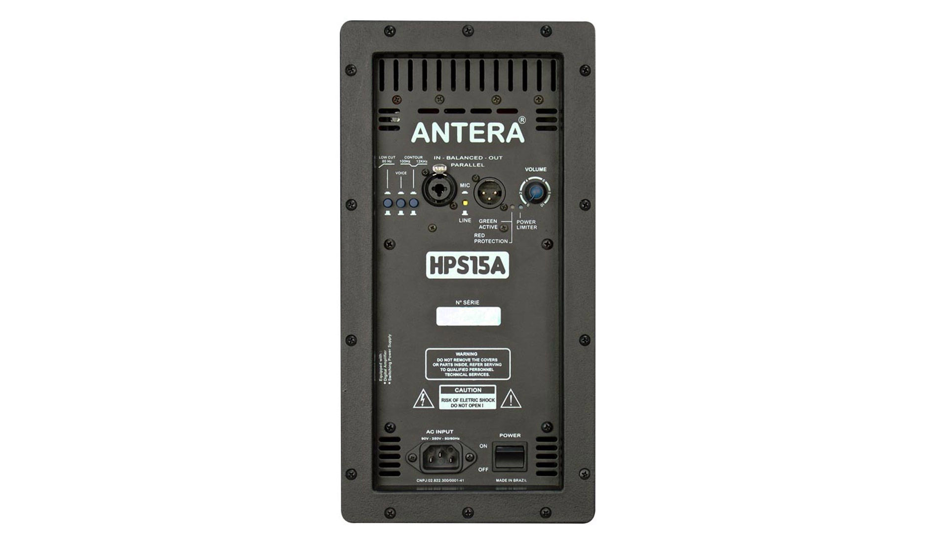 CAIXA ATIVA HPS15A ANTERA - CAIXA DE SOM ANTERA HPS 15A ATIVA PROFISSIONAL - FOTO ADICIONAL 1